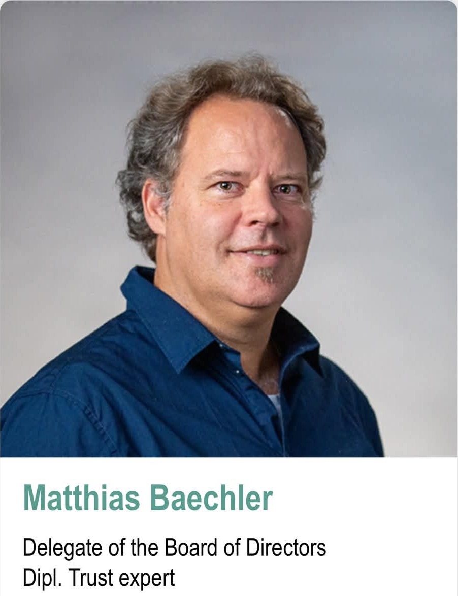 Matthias Urs Baechler — Accomplice — Board Director & Fiduciary, Corinth Group